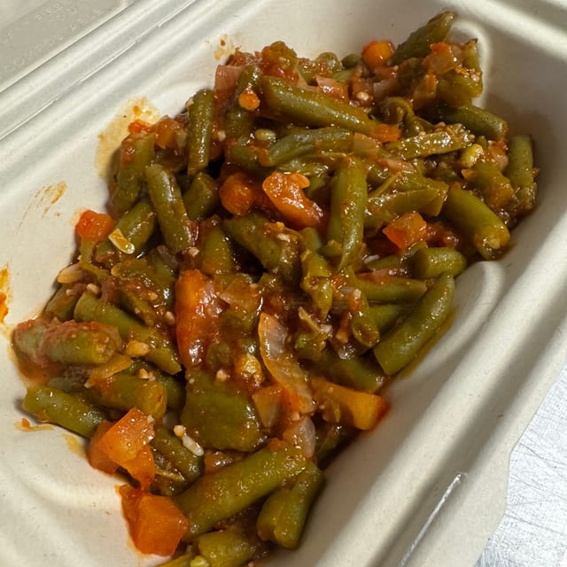 Side Greek Green Beans.