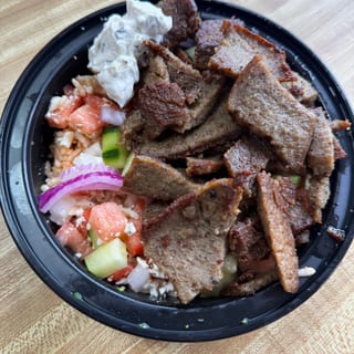 Ambrosia Gyro Rice Bowl