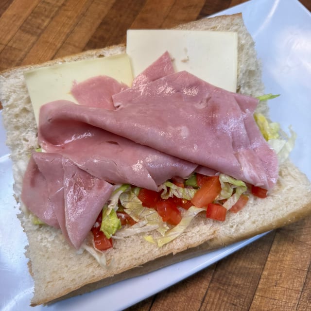 Ham & Cheese Sub.