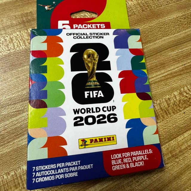 Panini FIFA World Cup 2026 Sticker 5-Pack Multipack.