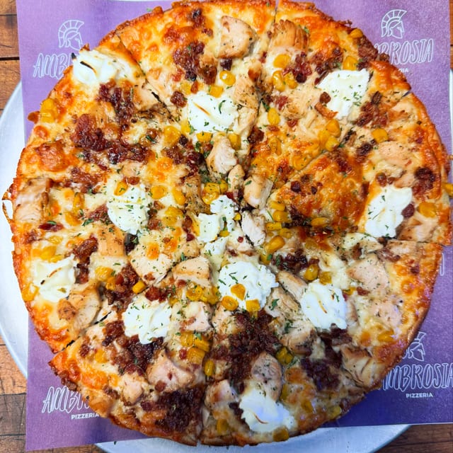 The Brasileira Pizza.