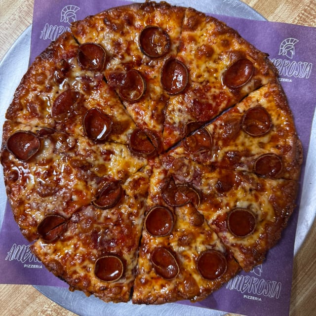 The Trojan Pizza.
