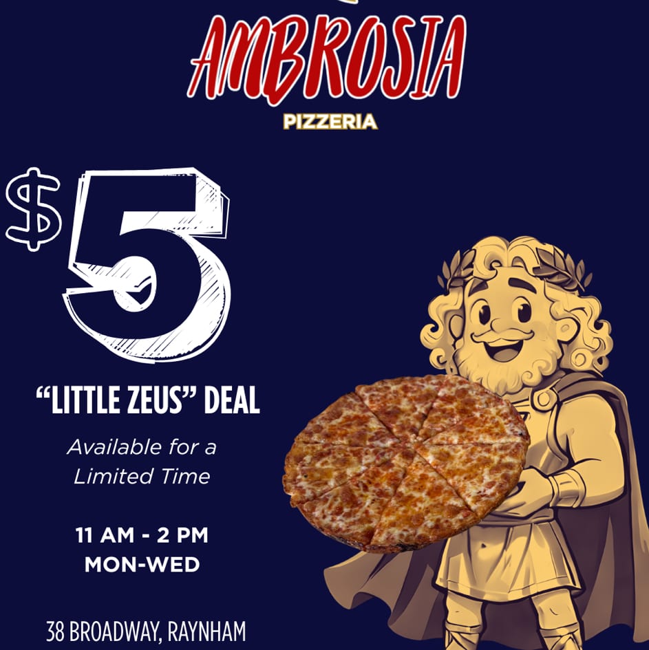 Little Zeus - LUNCH SPECIAL (MON-FRI 11-2PM).