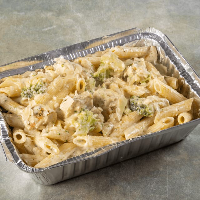 Chicken Broccoli Alfredo.