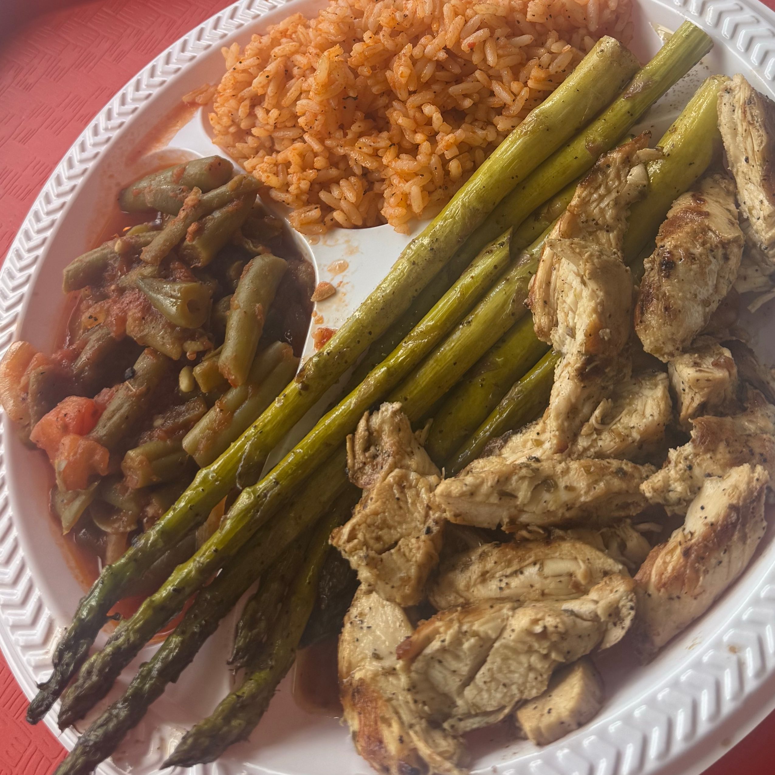 Grilled Chicken Kebab.