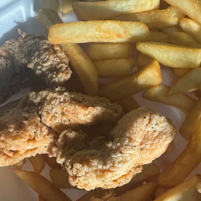 Ambrosia Chicken Tender Basket.
