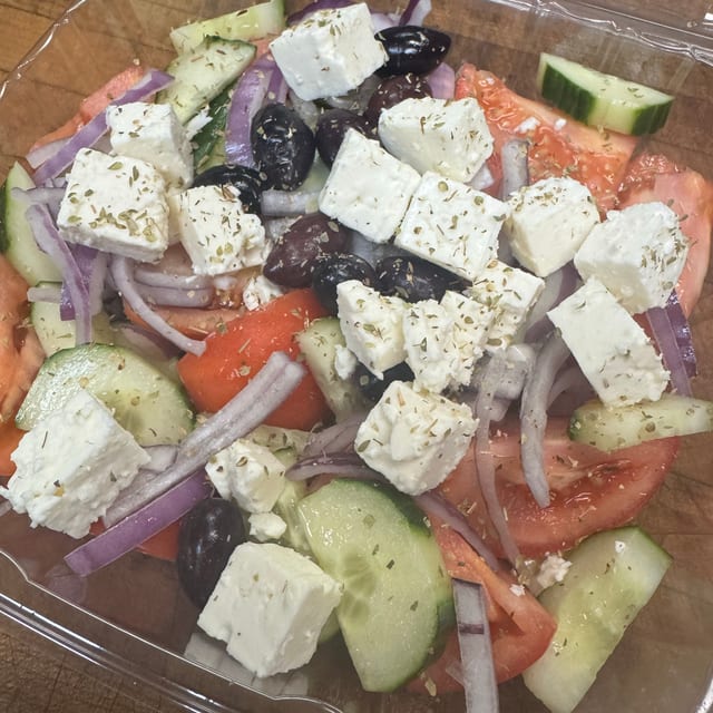 Horiatiki Salad.