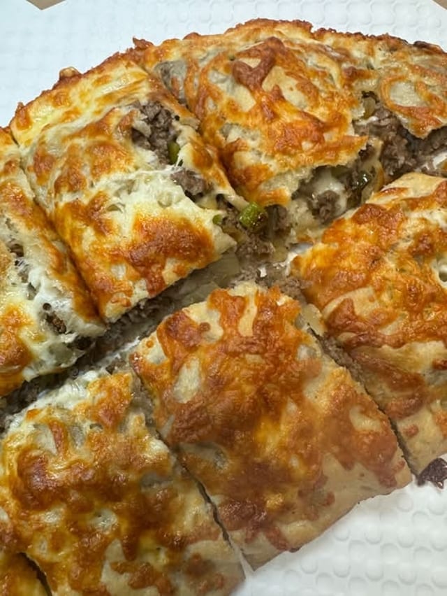 Steak & Cheese Calzone.